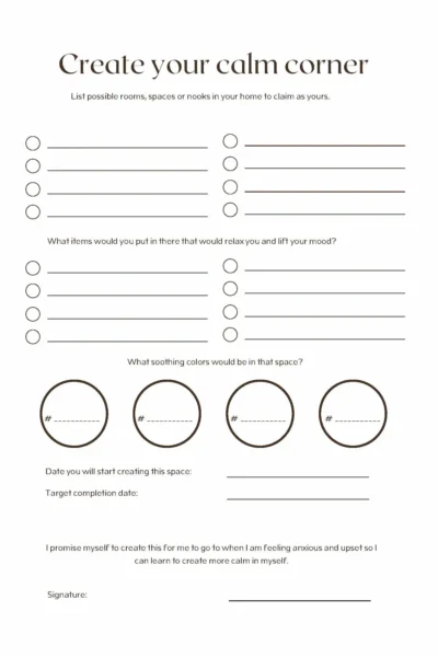 Lunar Cycle Tracking Page Mindfulness