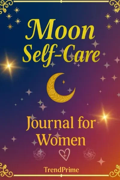 Moon Self-Care Journal paperback book – mindful rituals and wellness journal