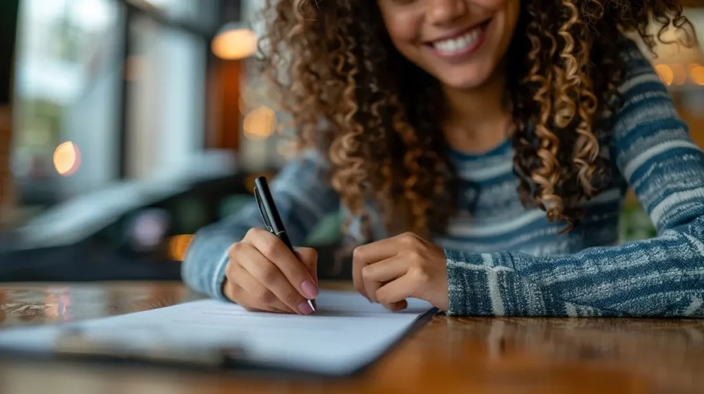 morning self-care routine for women journaling in natural morning light