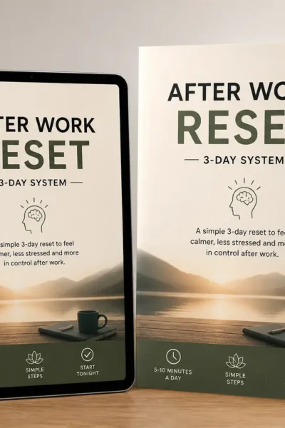 after work reset 3 day system pdf guide